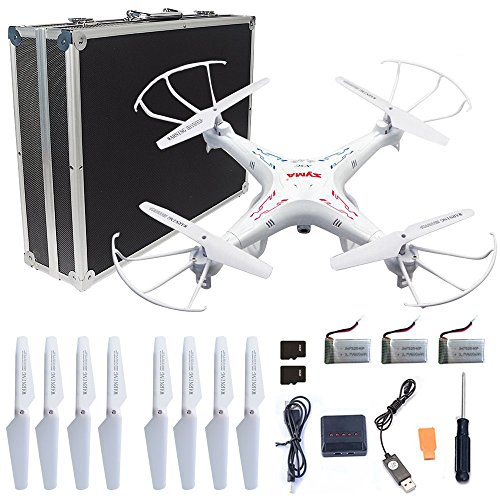 Cheerwing Syma X5C-1 2.4GHz 4CH RC Quadcopter Drone With Camera (RTF) White