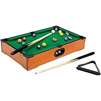 Tradeopia Mini Billiards Game, Arcade Pool Table, Family Game Room Set, Space Saving Game, Fun Birthday Gift