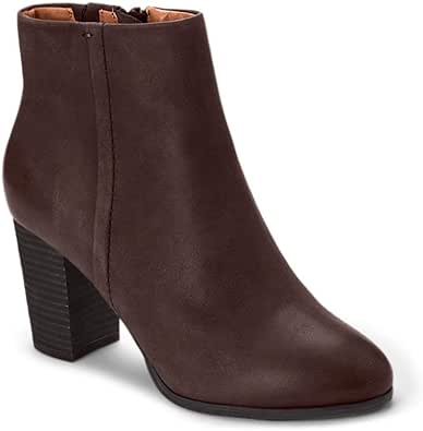 Vionic Women's Sterling Bootie Greige 7.5 M - Boots for women (*Amazon Partner-Link) | Flat 