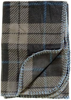 Babysid Collections Baby Blanket for Newborn Babies Infants Kids Girls Boys Baby Blanket Black Checked Size : 100 x 70 cm