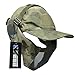 NO B Tactical Foldable Mesh Mask with Ear Protection for Airsoft Paintball with Adjustable Baseball Cap