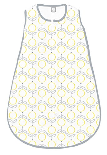 Swaddledesigns cotton sleeping sack with 2-way zipper, …