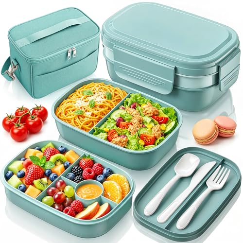 Bento Box Adult with Insulated Lunch Bag