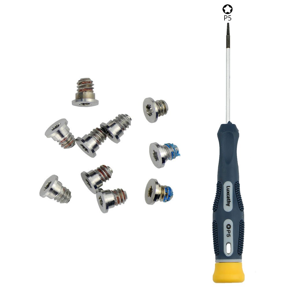A1369, A1466 e 13 Luxcathy P5 Cacciavite Pentalobe e Viti minuscole per MacBook Air 11 A1370, A1465