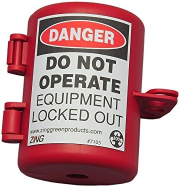 ZING 7105 RecycLockout Lockout Tagout, Small Plug Lockout, Recycled Plastic
