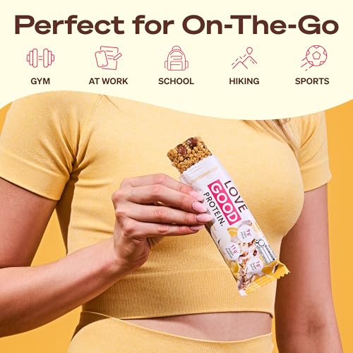 Love Good Protein Bars | Plant-Based Keto Bars | Low Sugar, Low Carb & Gluten Free | Chewy Nutty Dark Chocolate Sea Salt & Almonds - 12 Pack