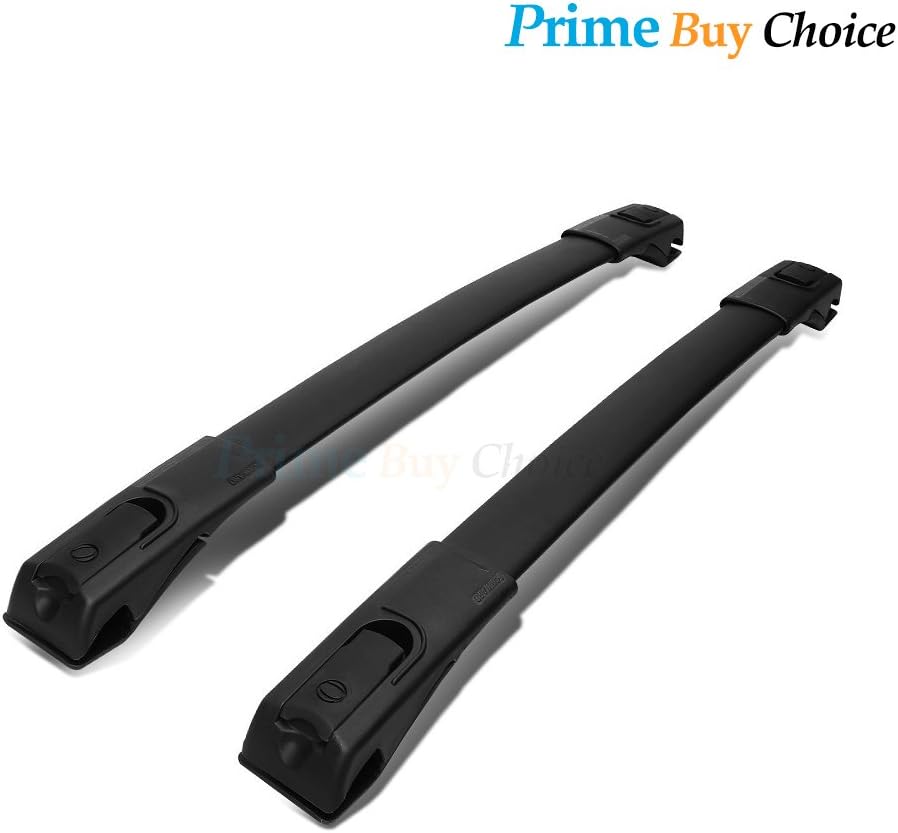 Prime Buy Choice For 2013-2017 Toyota RAV4 Pair New OE Style Black Aftermarket Aircraft Aluminum Aftermarket Roof Rack Cross Bar Luggage Cargo Carrier Rail