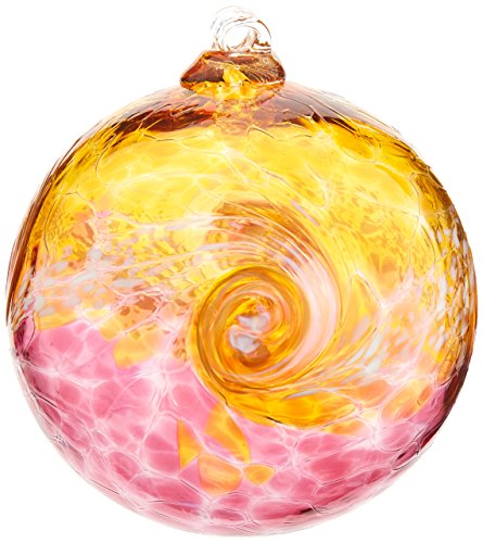 Kitras 3-Inch Van Glow Ball, Gold/Pink