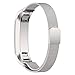 Fitbit Alta (HR) Bands, No1seller Magnetic Milanese Loop Stainless Steel Magnet Closure Lock Bracelet Strap Band Watch Band For Fitbit Alta and Fitbit Alta HR Fitness Tracker