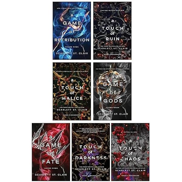 Amazon.com: Hades X Persephone 4 Books Collection Set By Scarlett