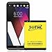 TQTHL LG V20 Battery | 3300 mAh Li-Ion Replacement Battery for LG V20 [H918 (T-Mobile),H910 (AT&T),VS995 (Verizon),H990 (U.S. Cellular),LS997 (Sprint)] V20 BL-44E1F Spare Battery [18 Month Warranty]