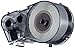 Brady MC-500-595-CL-BK Vinyl B-595 Black on Clear Label Maker Cartridge, 20' Width x 1/2