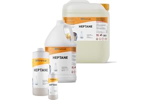 CHEMBOYS N-Heptane – High Purity Laboratory Grade Heptane Industrial Nonpolar Solvent for Cements, Ink, Botanical Plant Extraction by DIYChemicals (1 Gallon (128 fl oz))