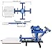 VEVOR Screen Printing Machine 4 Color Silk Screen Printing Machine 1 Station Adjustable Devices Press Printer DIY Shirt Equipment (1 Station 4 Color)