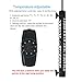 Hygger Submersible Aquarium Heater, Adjustable Fish Tank Heater Compact Reliable Betta Heater, Heat-Resistant Milky Quartz Made, with External Temp Controller, 50W/100W/300W, 7-60 Gallon (300W)