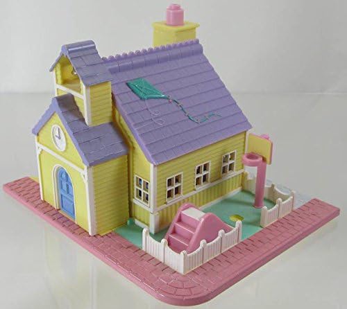1993 Vintage Polly Pocket Schoolhouse Bluebird Toys Pollyville