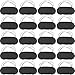 20 Pack Blindfold Eye Mask for Sleep Game Travel with Nose Pad (Black)