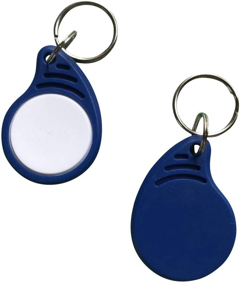 125Khz RFID EM4100 Tags (10 Pack) Read Only Waterproof Metal Ring