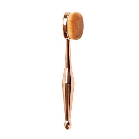 hahuha Toy ???? Dekompressionsspielzeug, 1 STÜCKE Zahnbürste Mermaid Makeup Brush Foundation Oval-Bürsten