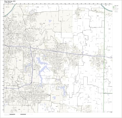 Blue Springs Zip Code Map Blue Springs, Mo Zip Code Map Laminated: Amazon.com: Office Products