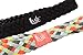 Active Sports Headbands - 2 Pack Multi Color Braided Non Slip Grip Headbands - Perfect for Working Out, Running, Yoga & All Activities - Headbands for Women, Teens - One Size Fits All (Black, Orange)