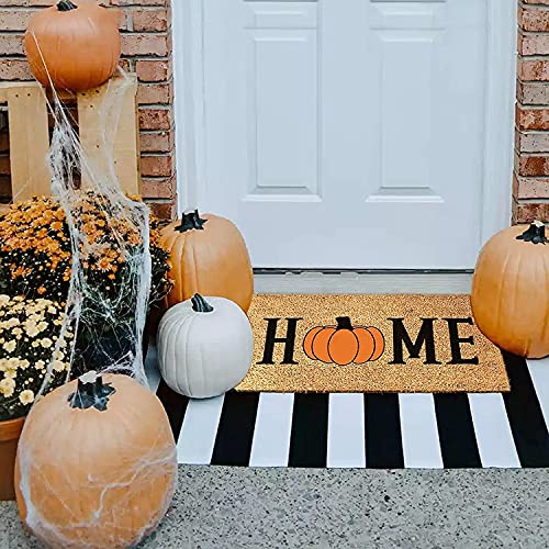 Halloween Doormat Blanket - Welcome Home Front Door Decorations, Anti-Slip Durable Door Mat, Creative Halloween Decorations, Indoor Outdoor Floor Doormat Carpet