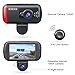 Provision-ISR Dual Dash Cam, Rotatable Inner Camera, Night Vision, Wireless SOS Button Included, Supports 64GB Memory Cards, Full HD 1080p, for Rideshare Drivers, Parking Guard, G Sensor
