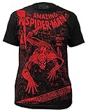 Spiderman - Spider or the Man (slim fit) T-Shirt Size XL