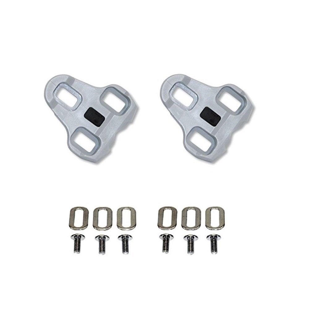 Roto Keo Compatible Pedals Cleats - Grey 4.5°