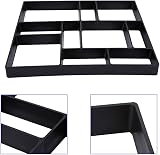 Zerone DIY Paving Mould Asymmetrical Stone Tile Brick Cement Concrete Garden view 9