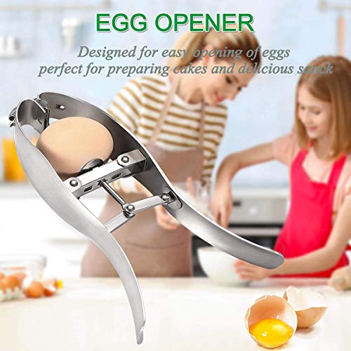 Egg Opener Raw Egg Cracker Egg Breaker Handheld Scissor Cracker