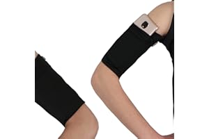 FOPOR X-Small Armband Water Resistant Cell Phone Armband Case Running Holder for Cellphone iPhone Pro Max Plus Mini SE (14/13/12/11/X/XS/XR/8/7/6/5) Galaxy for Women Men Running Walking Jogging and The Gym