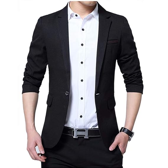 Amazon Eleitchtee イニシャルジー カジュアルスーツ メンズ