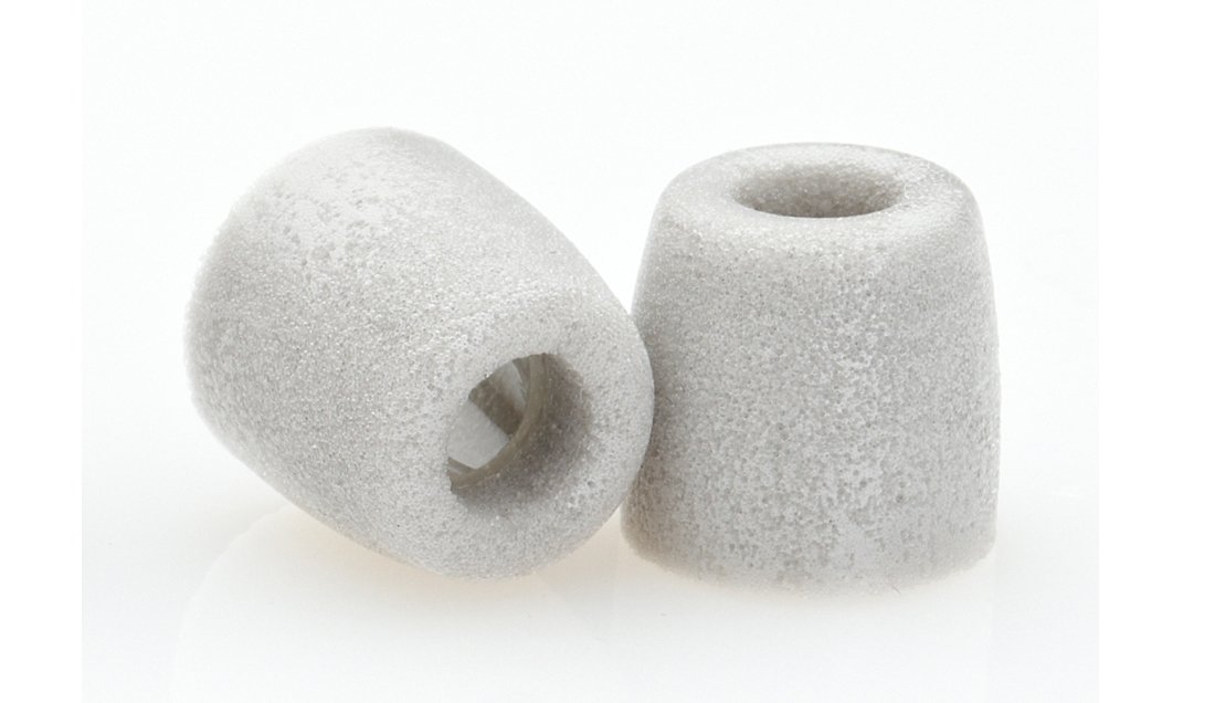 Comply T-500 Isolation Earphone Tips - (Small) Platinum