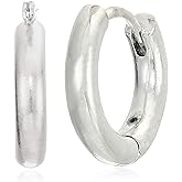 Lucky Brand Extra Small Silver-Tone Mini Hoop Earrings 2/5"