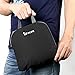 OXA Lightweight Foldable Travel Duffel Bag with Shoes Bag, Black