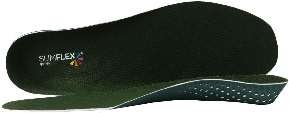 Slimflex Full Length Standard Orthotic Insoles Green, UK 6 | EU 40