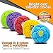 Best Hacky Sack and Footbag | No-Bust Stitching for Hard Kicking | 32 Panel Symmetry for Balance Tricks and Stalling | Professionally Hand-Stitched with Suede Material (Plastic/Metal, Green)