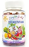 Kid Multivitamin Gummies: Vitamin A, C, D, E, B6, B12 Top Essential Vitamins & Minerals | Supports Immune, Energy, Metabolism + Choline for Focus | No Sugar, Gluten Free & Non-GMO by Complete Body