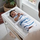 Ingenuity Contoured Baby Changing Pad with Waterproof Liner & Safety Strap view 6