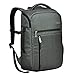 Koolerpek School Laptop Backpack for Men in Gray, Business Daypack for Macbook computer up to 15.6 inches