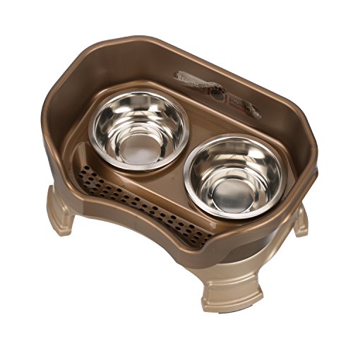 Neater Feeder Deluxe with Leg Extensions (Small, Bronze) Pricepulse