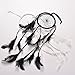 Generic 1 Piece Black Wall Hanging Dream Catcher with Bead Feather Decoration