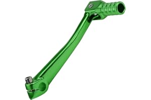 HIAORS CNC Aluminum Folding Gear Shift Shifter Lever for CRF50 CRF70 CRF XR50 XR70 TRX70 TRX90 S65 Sport SSR 125 50cc 110cc 125cc Thumpstar Explorer Atomic Apollo Xmotos Dirt Pit Bike Green