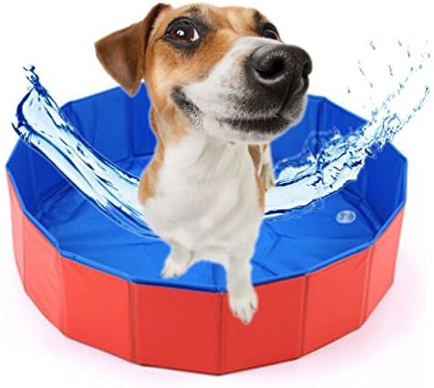 DuDu Home Pet Inflatable Swimming Pool Summer Cooling Dog Cats Tub Bathtub Diameter 31inch