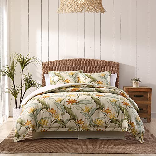 Tommy Bahama Home Comforter Set Reversible Cotton Bedding with Matching
