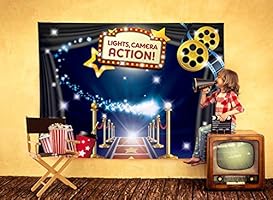 Hollywood Movie Theme Photography Backdrop And Studio Props Diy