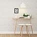 Malden 3.5x5 Picture Frame - Wide Real Wood Molding, Real Glass - Black
