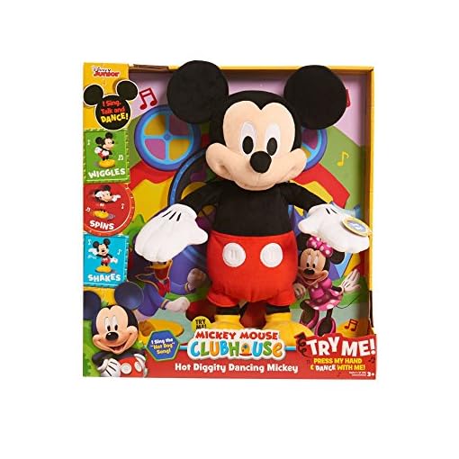 Just Play 10080 Mickey Mouse Clubhouse Hot Diggity Dancing Mickey