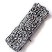 Pixnor 24pcs Crochet Wide Elastic 1.5 Inch Tight Headbands for Baby Girl Kids (Random Color)